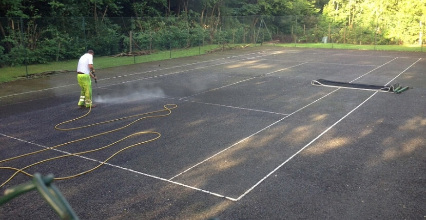 Sports Courts Cleaning